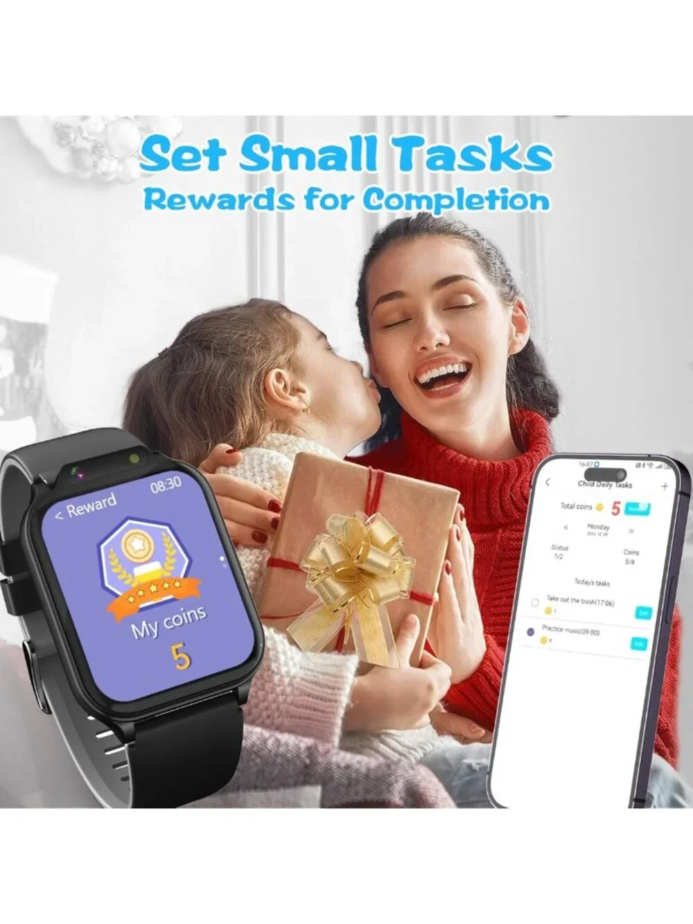 Kids Smart Watch 1.85